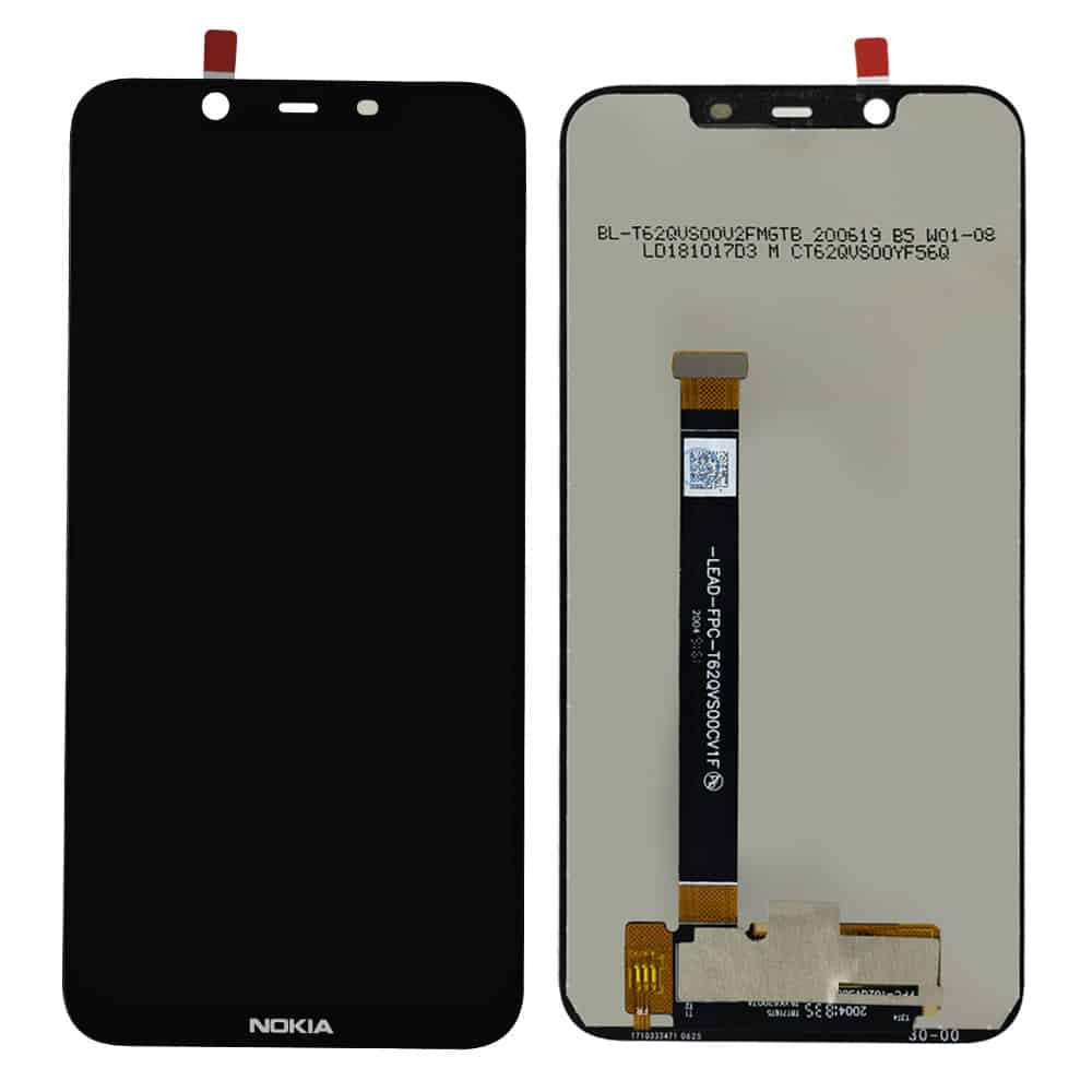 Original Nokia 8 1 Display And Touch Screen Glass Combo Replacement TA 1121 original-nokia-8-1-display-and-touch-screen-glass-combo-replacement-ta-1121